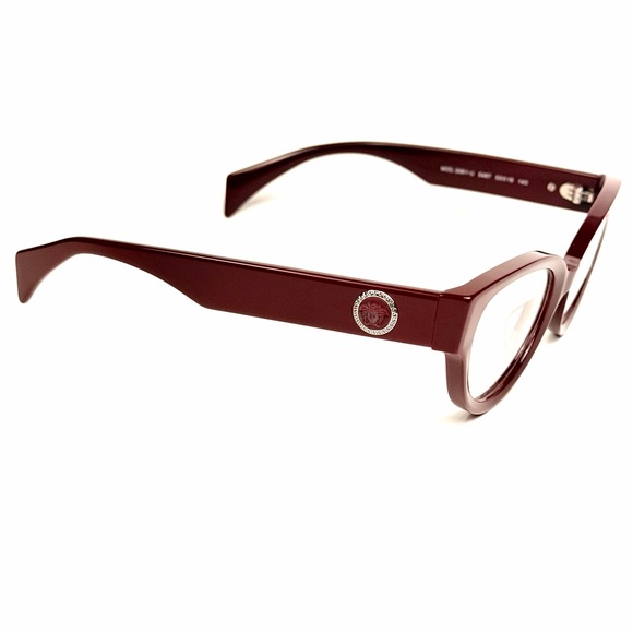 Versace Mod. 3361U 5487 Women's Bordeaux New Authentic 53mm Glasses NWT - Picture 2 of 7
